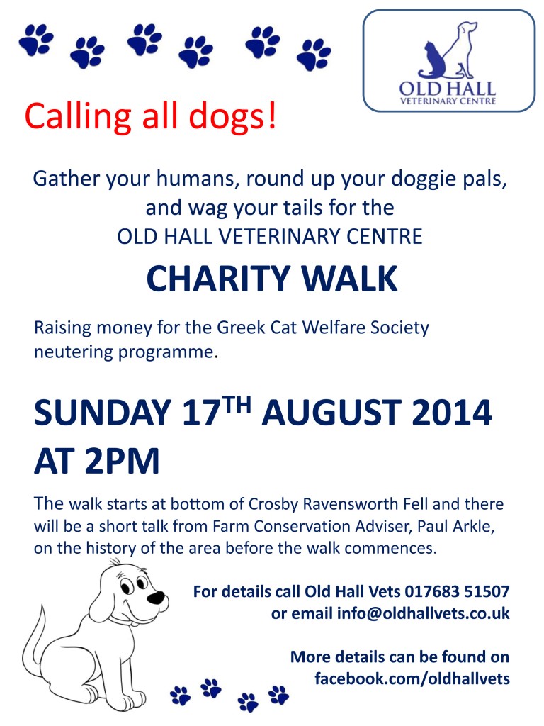 Old Hall Vets Charity Walk